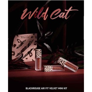 Bộ 3 cây son minisize Black Rouge Mini Kit Wild Cat
