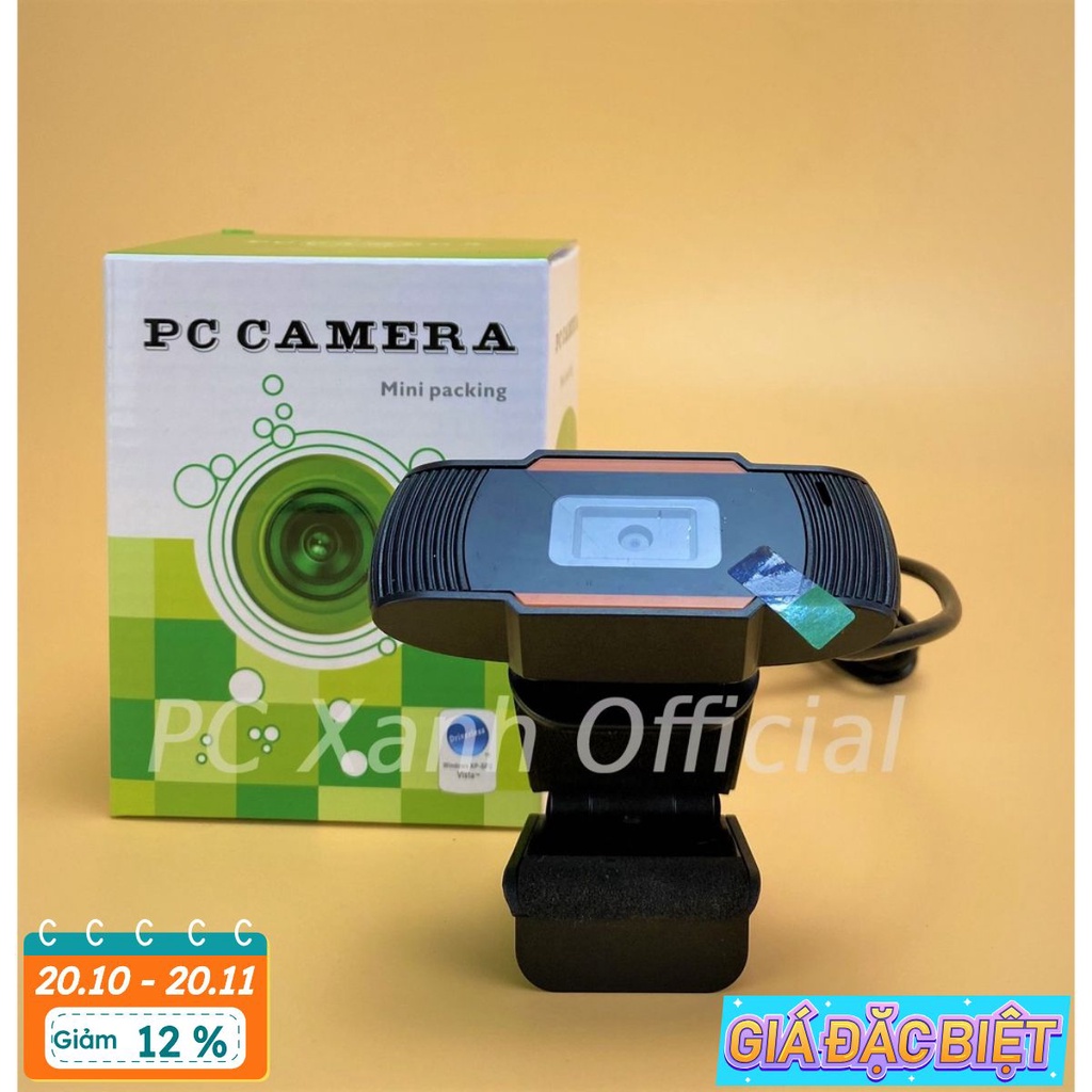 Webcam máy tính laptop livestream có Mic Full HD PC Gaming 720P High Solution