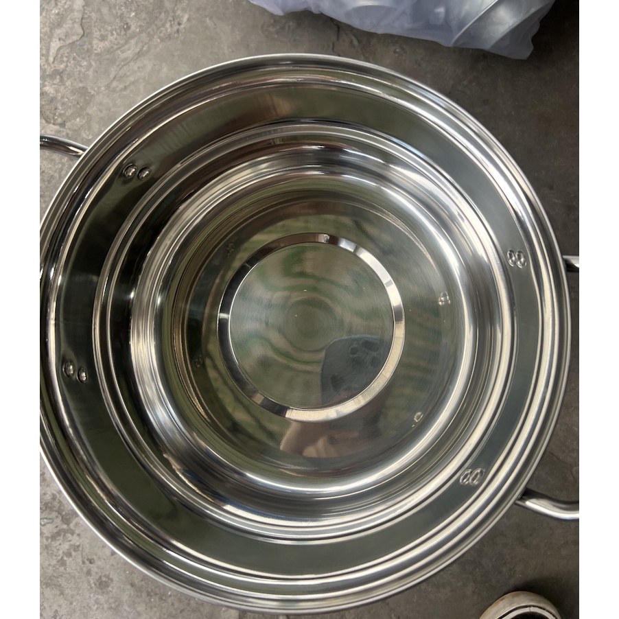 Bộ Nồi Xửng Hấp INOX 304 Thành Đô Đủ Size