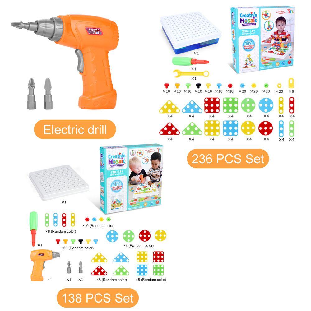 Bộ Đồ Chơi Lắp Ráp Ốc Vít DIY Sáng Tạo Cho Bé