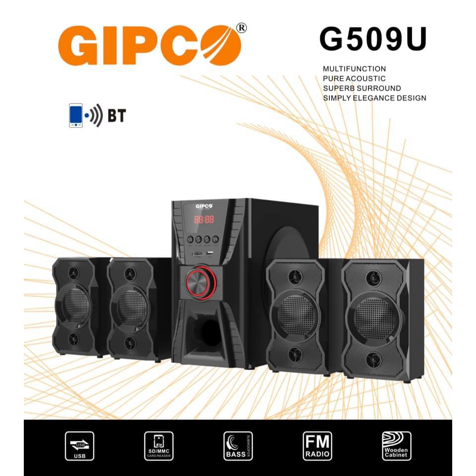 Loa vi tính GIPCO G509U Hi-fi (4.1)