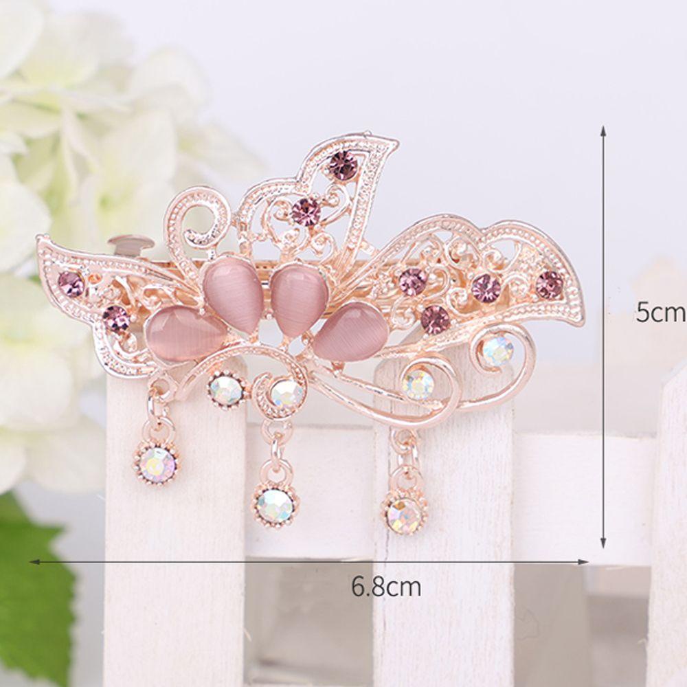 Kẹp Tóc Đính Nơ Lấp Lánh Phong Cách Hàn Quốc Cho Nữ|Kẹp TóC HợP Kim ThờI Trang
