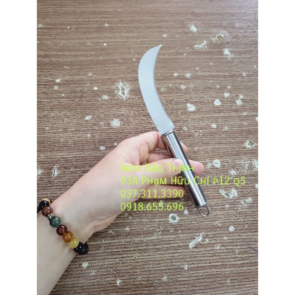 Dao cắt chuối cán inox và cán gỗ