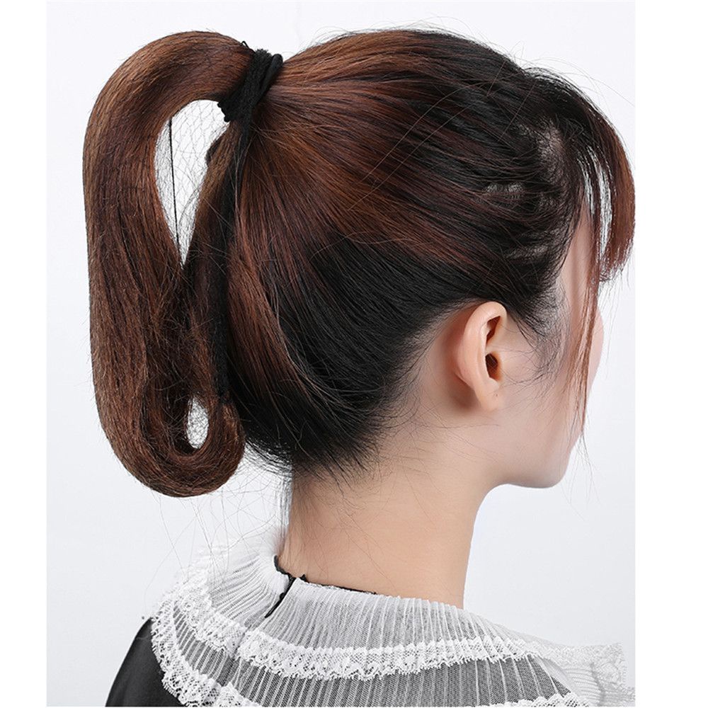 20 / 40 Lưới búi tóc giả nhiều màu sắc thời trang độc đáo cho nữ