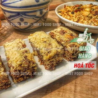 Thanh gạo lứt ngũ cốc chà bông túi 500gr - thanh gạo lứt chà bông mix hạt dinh dưỡng