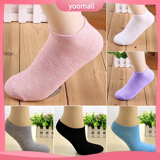 Vớ cotton cổ ngắn xinh xắn dành cho nữ