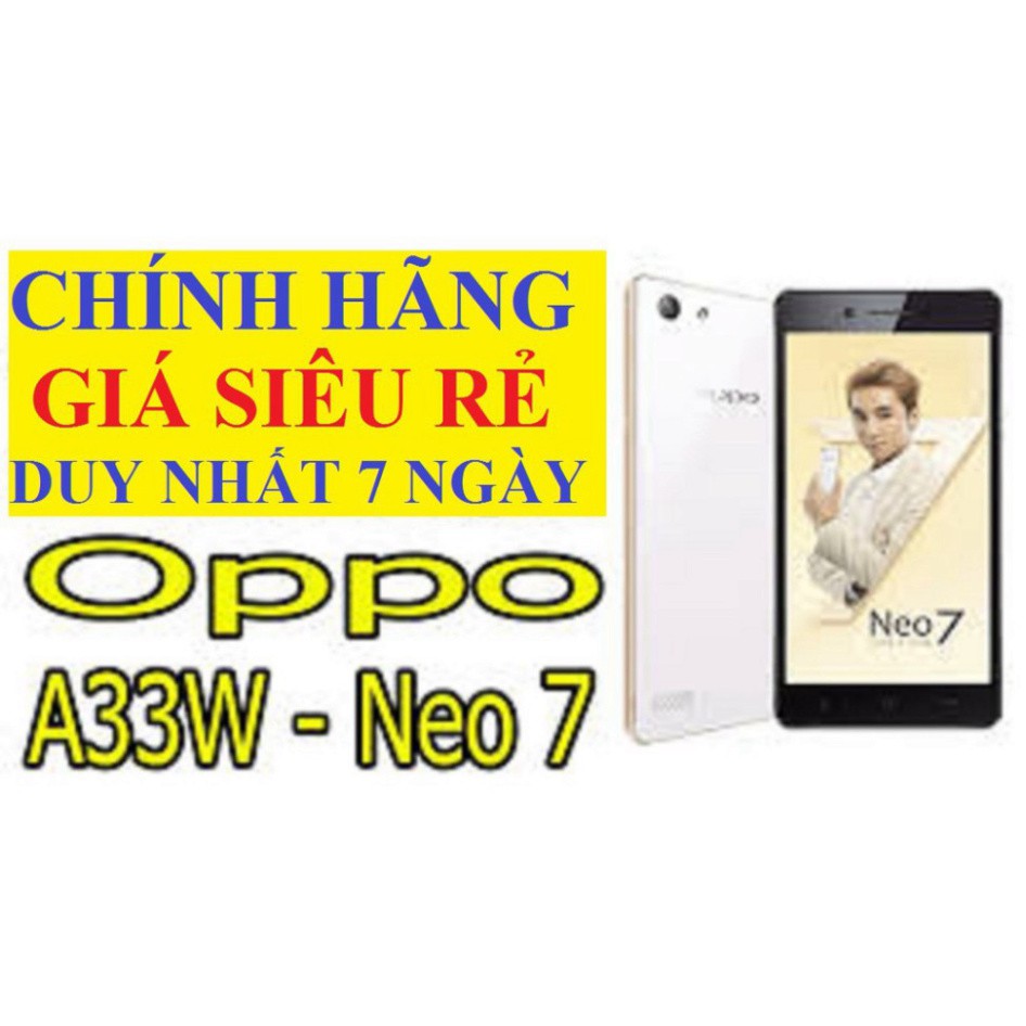 GIÁ TỐT NHẤT điện thoại Oppo A33 Neo 7 2sim ram 2G bộ nhớ 16G mới Chính hãng, có hỗ trợ mạng 4G LTE $$$