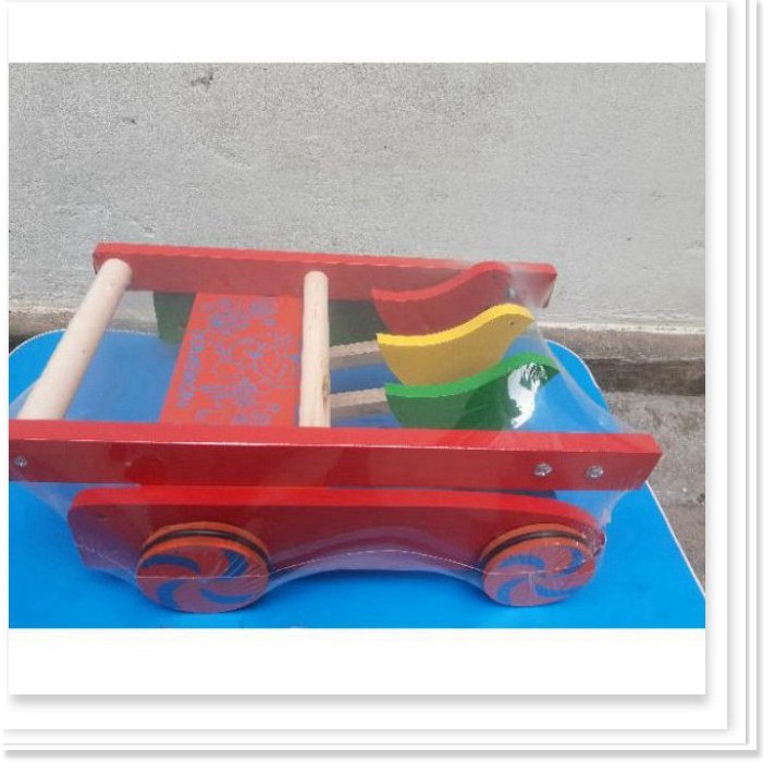 Xe tập đi 3 con gà