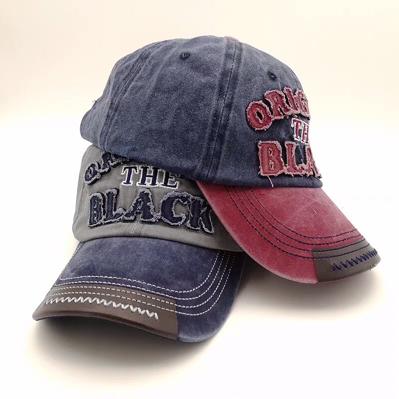 Mũ lưỡi trai thêu hình, nón đội đầu cổ điển phong cách Gothic Punk Y2k cho nam nữ