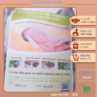 Lá tắm bé 30 túi lọc