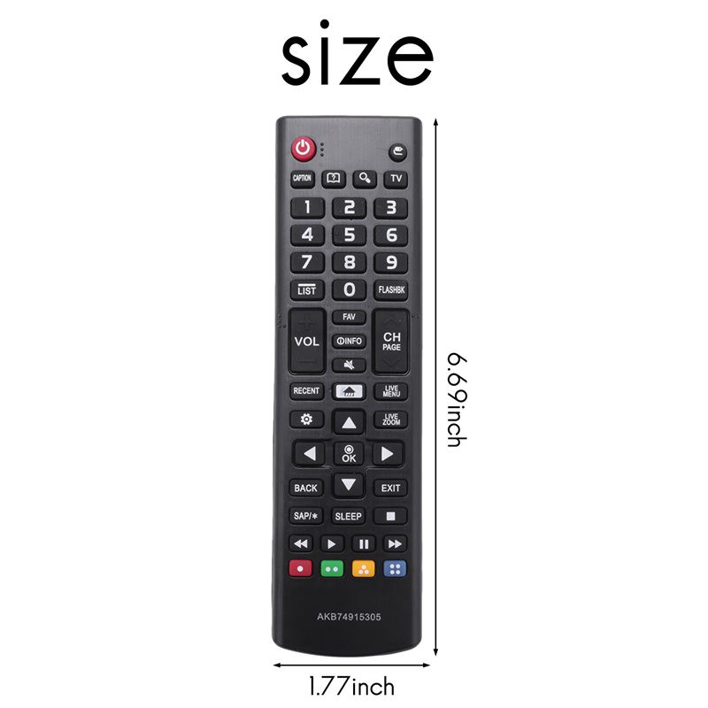 Akb74915305 Television Remote Control For Lg Smart Tv 43Uh6030 43Uh610 43Uh6100 43Uh6100Uh 50Uh6300Ua 65Uh8500