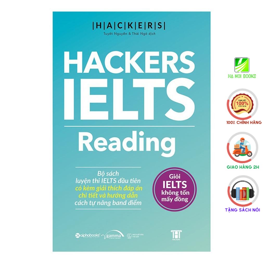 Sách - Hackers IELTS Reading - AlphaBooks
