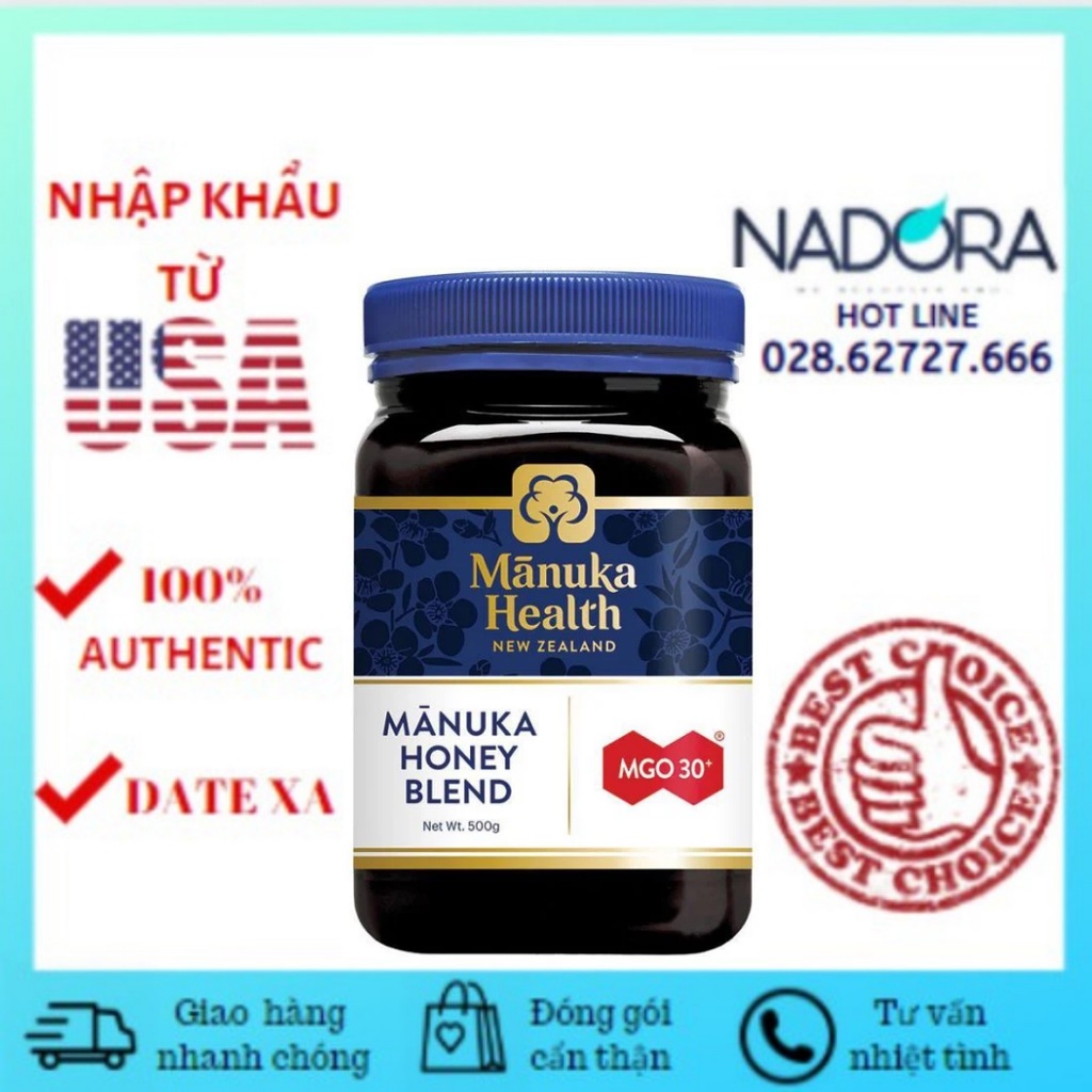 Mật Ong Manuka Health MGO 30+ 500g