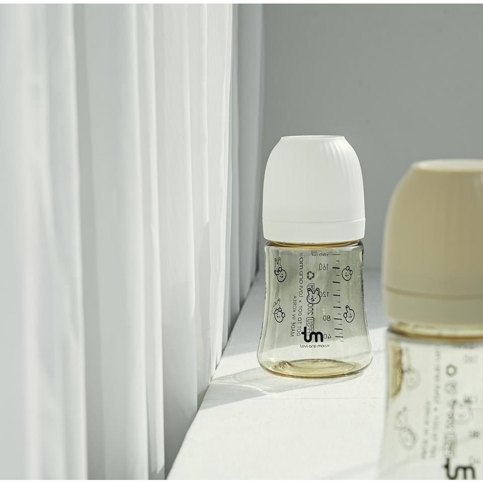 Bình Sữa Tovi And Molly PPSU Thỏ Hàn Quốc 180ml - 280ml