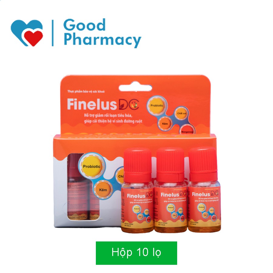 Finelus DC - Giảm rối loạn hệ tiêu hóa, cải thiện hệ vi sinh đường ruột