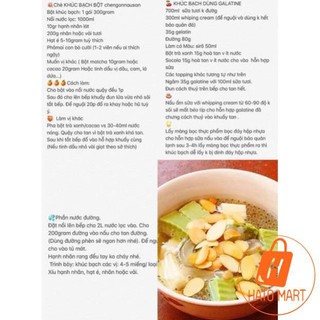 Bột làm khúc bạch