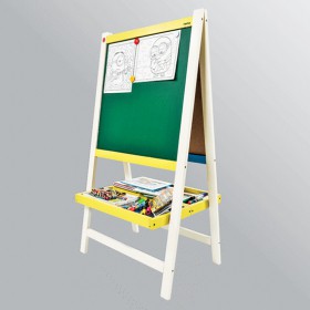 Bảng vẽ picasso cho bé &lt; 5 tuổi tặng 1 hộp phấn màu kích thước bảng 60x100cm