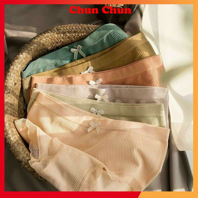 Quần lot nữ cotton xuất Nhật, quần chip nữ thông hơi vải mềm loại đẹp.o | BigBuy360 - bigbuy360.vn