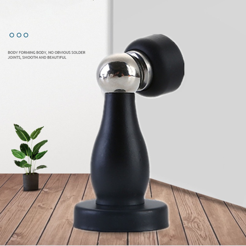 Bản Lề Cửa Dày Dặn Từ Tính Màu Đen / Bạc Tiện Dụng