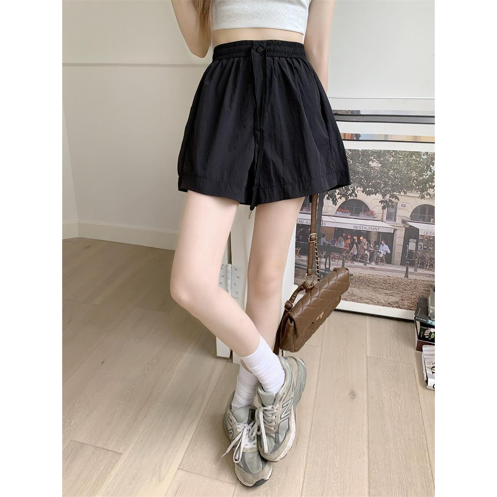 Quần Short Ống Rộng Lưng Cao Thời Trang Cá Tính 65543