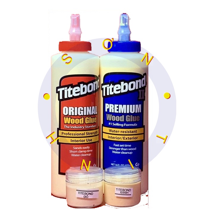 [mẫu thử 50g] Keo dán gỗ, keo Titebond II Wood Glue