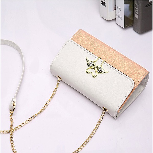 Túi Đeo Chéo, Túi Đeo Chéo T15 Thiên Nga  Màu Cam