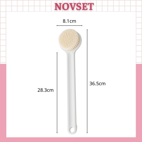 Sỉ 5,5K - Cây bàn chải cọ lưng chà lưng Nhật Bản