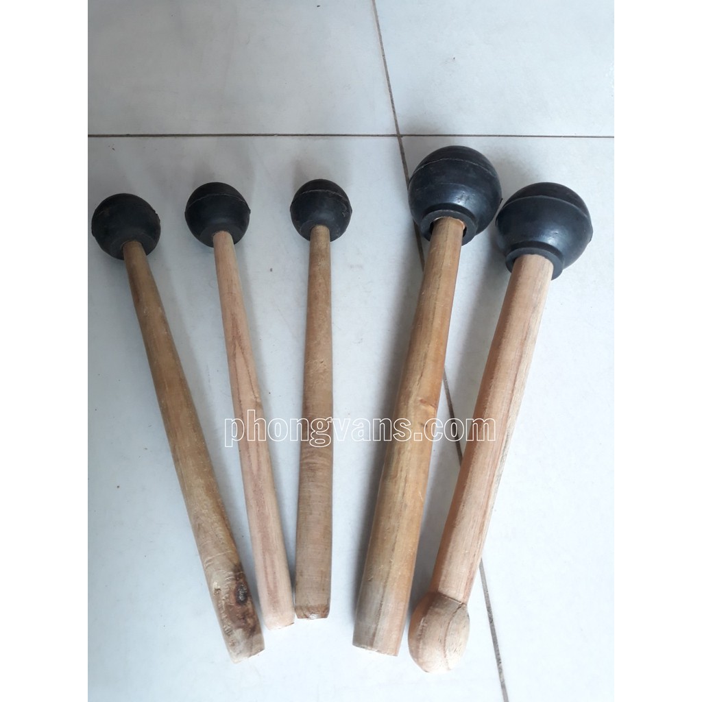 Dùi đánh chiêng bằng cao su nhiều kích thước