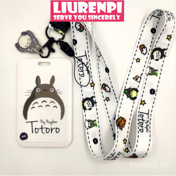 Dây Đeo Thẻ In Hình Totoro Dễ Thương Độc Đáo