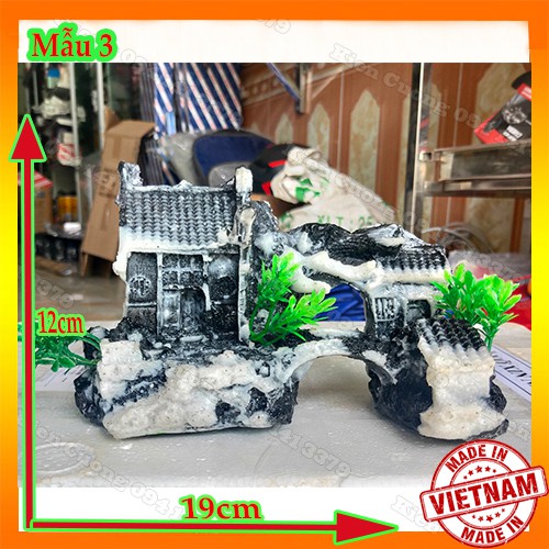 Mô Hình Núi - Hòn non Bộ - Trang Trí Bể cá (mẫu 3)