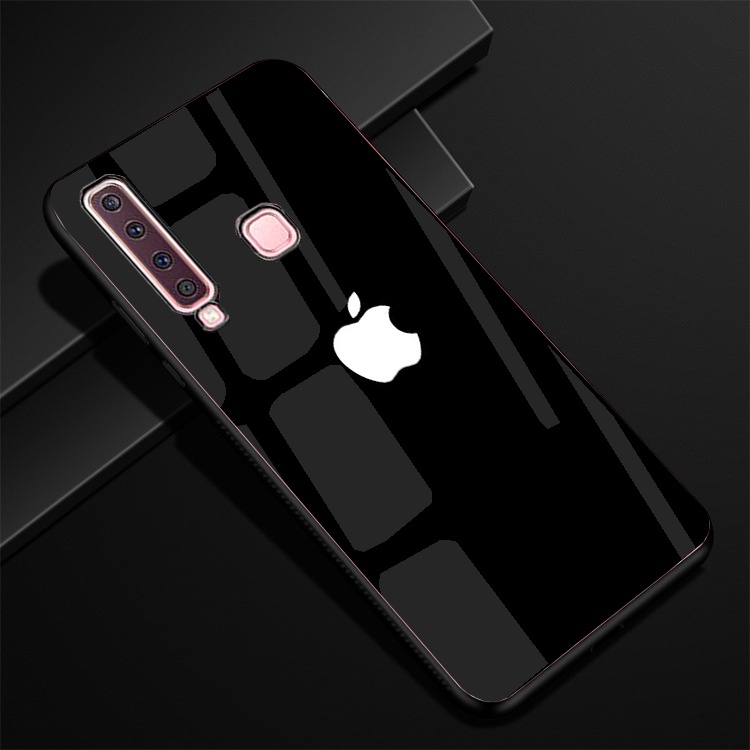 Ốp Lưng Kính SAMSUNG GALAXY A9 2018 Hình in 3D sáng bóng cao cấp