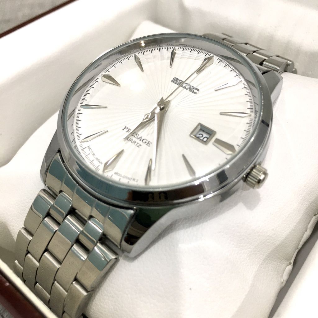 Đồng hồ nam SEIKO chính hãng cao cấp đẹp, đồng hồ nam dây kim loại mặt tròn đẳng cấp, BH 24 tháng, hàng loại 1 mã A3 | BigBuy360 - bigbuy360.vn