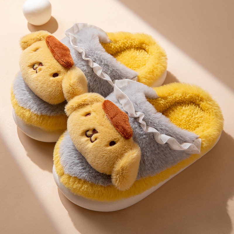 Dép Bông Đi Trong Nhà Hình Hoạt Hình Dễ Thương Cho Nữ Y2k