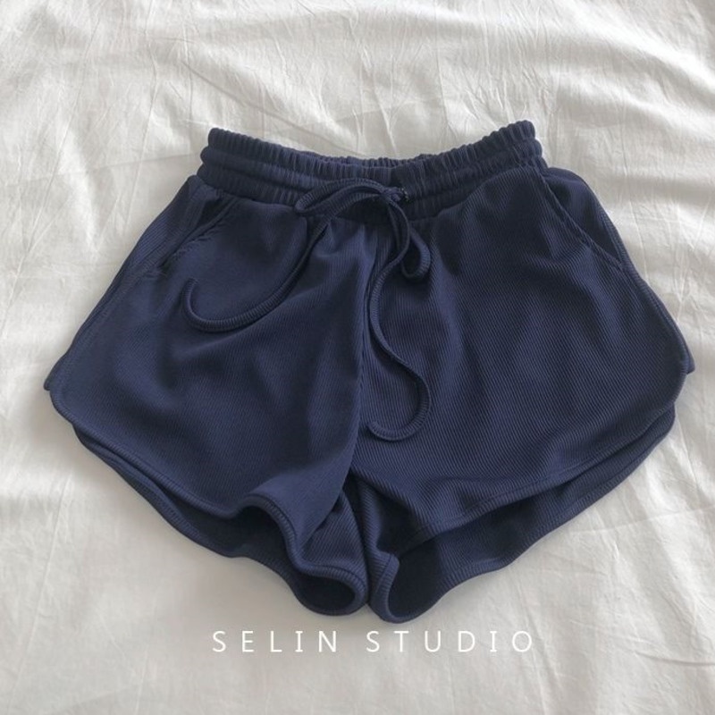 Quần Short Thể Thao Màu Sắc Đơn Giản Thời Trang Hàn Quốc