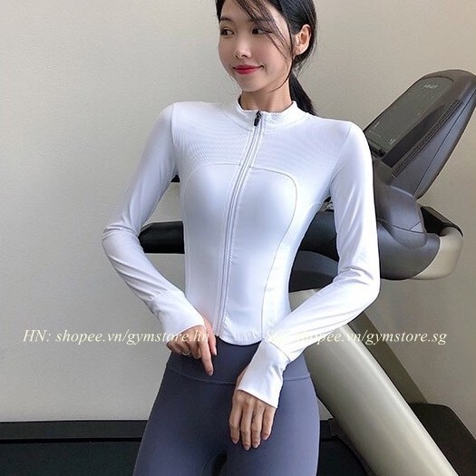 Áo khoác Chống Nắng Tập Gym Yoga❤️𝑯𝑨̀𝑵𝑮 𝑿𝑰̣𝑵❤️ Ôm Body Siêu Tôn Dáng Cao Cấp Thể Thao Nữ Đồ Tập Rẻ Mà Đẹp 𝑮𝒀𝑴𝑺𝑻𝑶𝑹𝑬 338