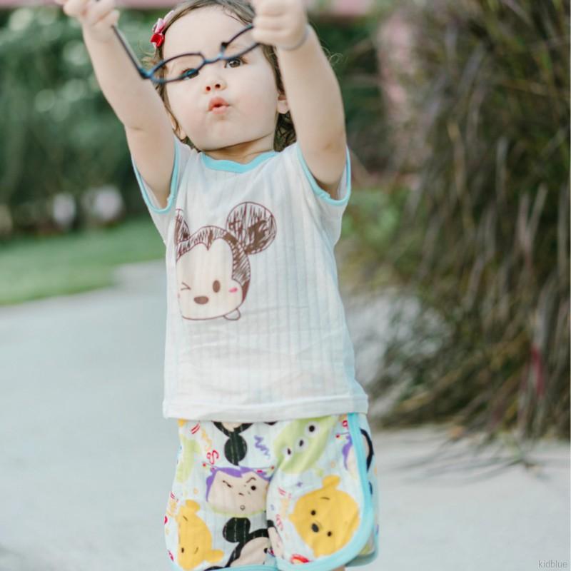 Set Áo Thun Ngắn Tay + Quần Short Cho Bé