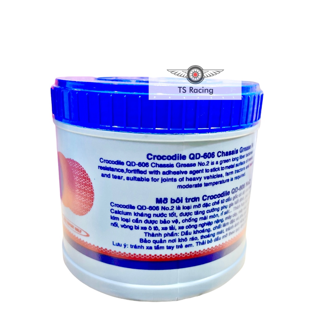 Mỡ Bôi Trơn Da Năng Cá Sấu - Crocodile QD 606 Chassis Grease No.2 500ml