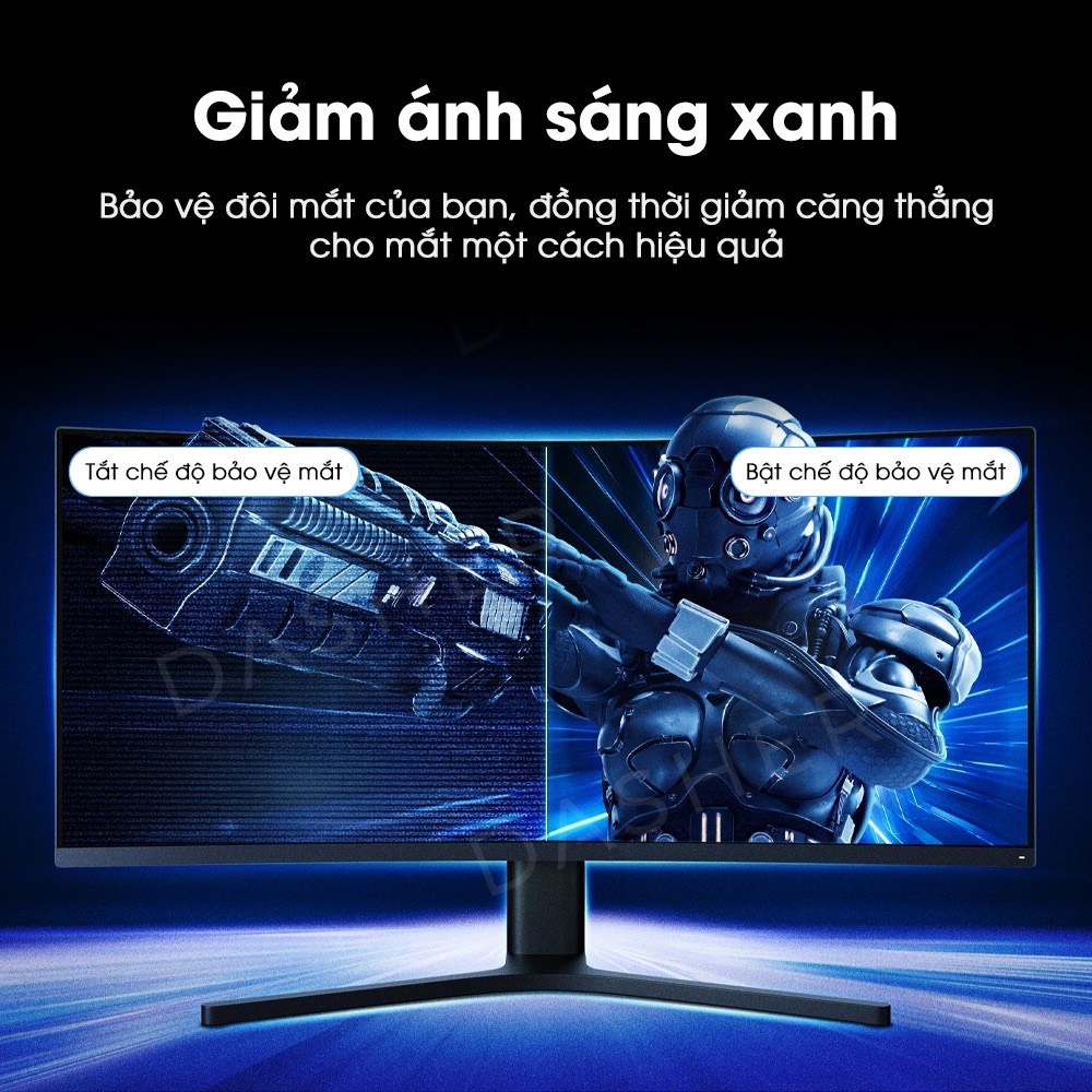 Xiaomi Curved Gaming Monitor Mi Surface 34&quot; 21:9 Gaming WQHD 2K (3440 x 1440),Display, AMD FreeSync, 144hz 4ms