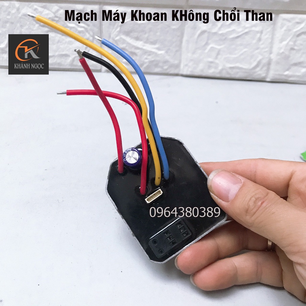 Mạch Điều Khiển máy khoan pin động cơ không chổi than, động cơ từ