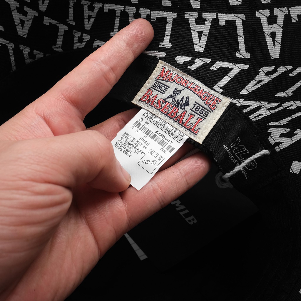 Nón M.L.B Hàng VNXK, Chất Liệu Kaki Cao Cấp