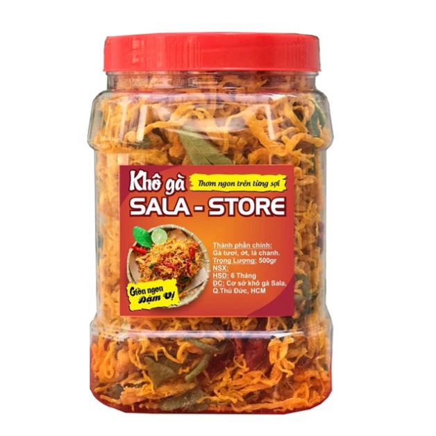 500GR KHÔ GÀ LÁ CHANH LOẠI 1