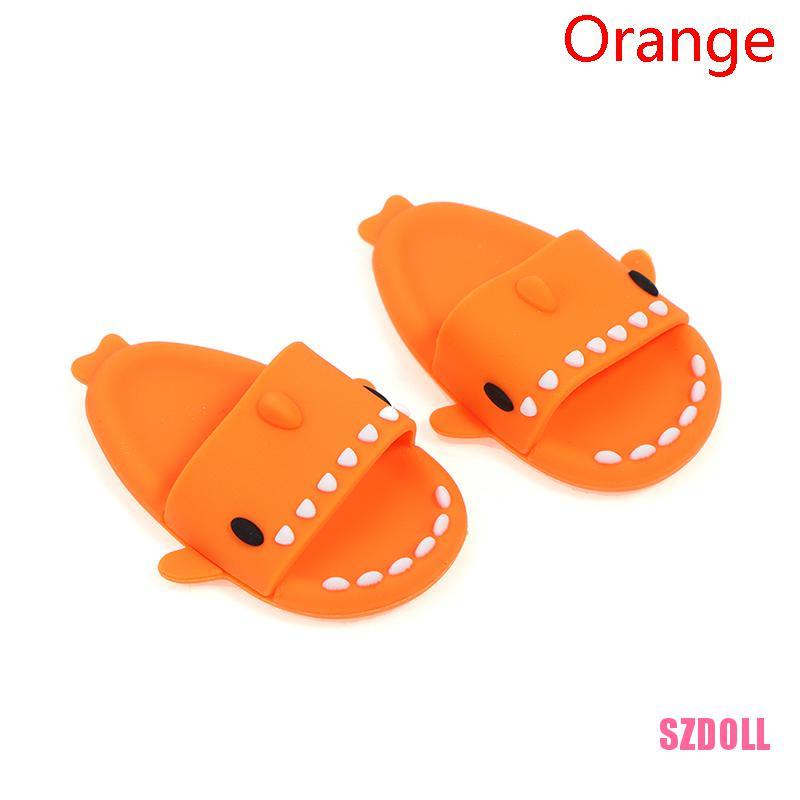 1 Đôi Dép Hình Cá Mập 3*4.6cm Cho Búp Bê 1/6BJD