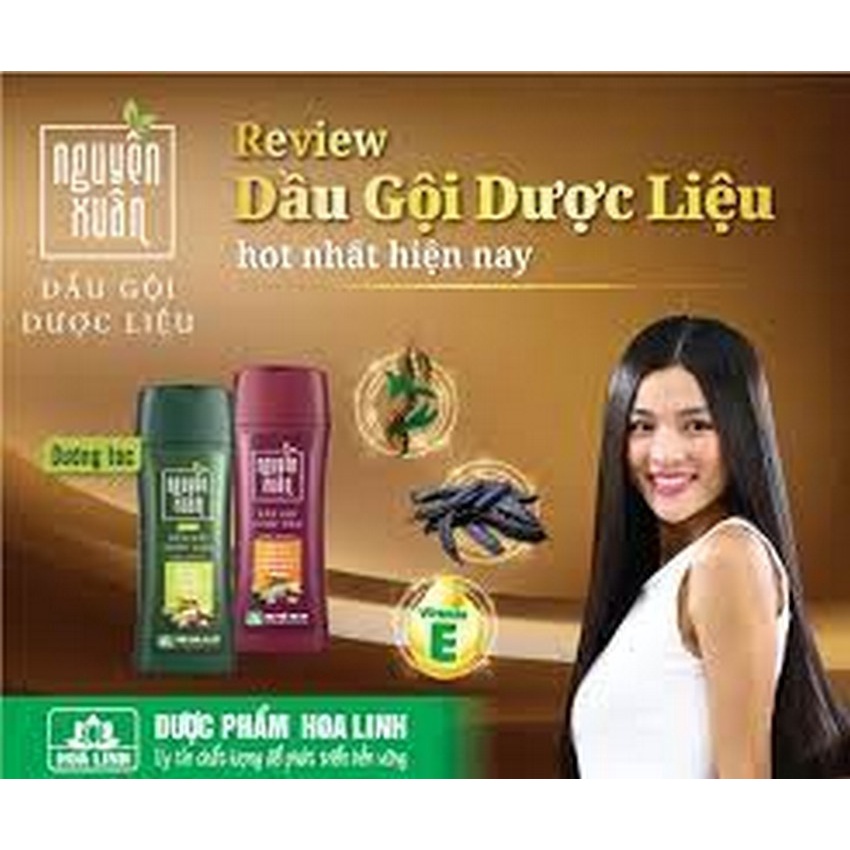 Dầu Gội Đầu Dược Liệu Nguyên Xuân Chiết Xuất Thảo Mộc BM13 Ngăn Ngừa Gàu Ngứa, Chẻ Ngọn - Bảo Minh Pharmacy