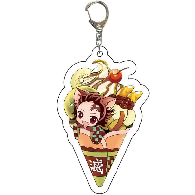 Móc Chìa Khóa Gắn Hình Nhân Vật Anime Dễ Thương