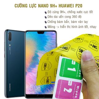 Dán cường lực dẻo nano Huawei P20