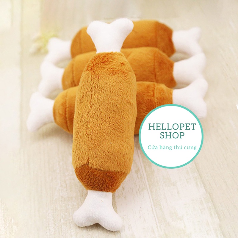 Đồ chơi cho chó mèo HELLOPET cục xương phát ra tiếng kêu h64