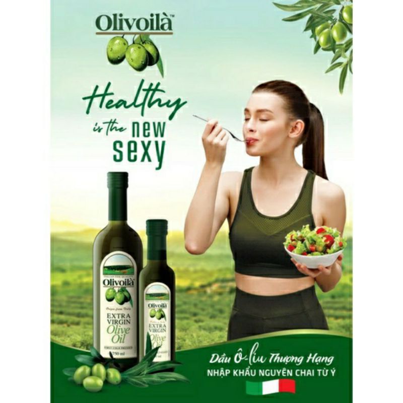 Dầu olive nguyên chất olivoila extra virgin