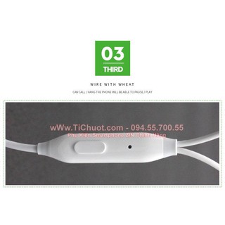 Tai Nghe OPPO Reno F11 A91 A9 2020 ZIN jack 3.5mm (dạng Half-inear)