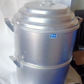 Nồi Hấp Đa Năng loại 10kg gạo nếp bằng nhôm