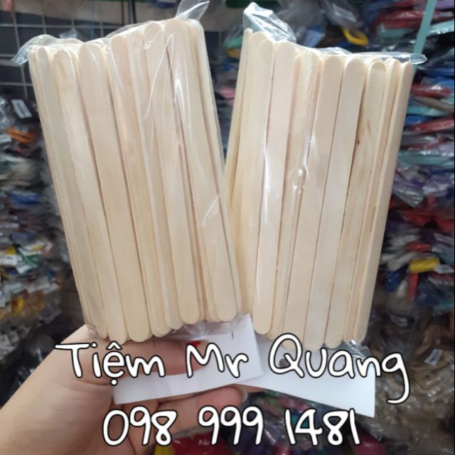 Que gỗ, que kem làm mô hình, làm nhà, làm đồ trang trí.... Nguyên liệu Handmade, nguyên liệu làm mô hình